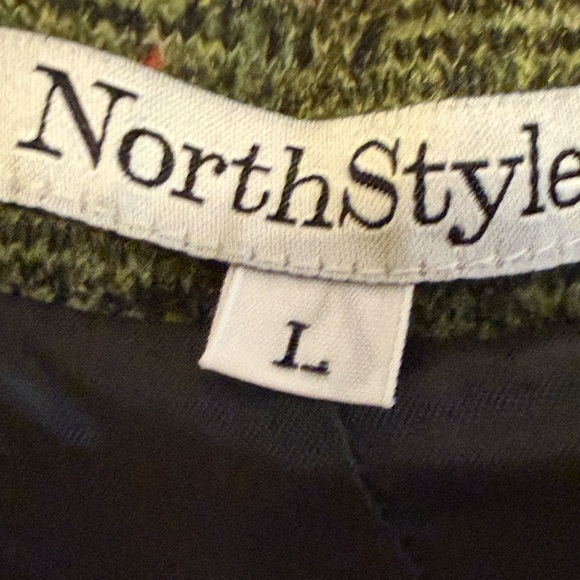 NorthStyle Patchwork Button Down Versatile Shacket SzL Multicolor New - Picture 6 of 13